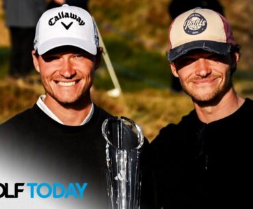 Nicolai Hojgaard, Rasmus Hojgaard excited for WM Phoenix Open 'mayhem' | Golf Today | Golf Channel