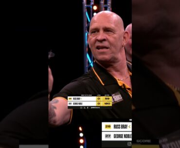 Russ Bray plays Darts! 👀 #darts #shorts #lukelittler