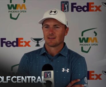 Jordan Spieth: Played better than I scored in WM Phoenix Open Round 1 | Golf Central | Golf Channel