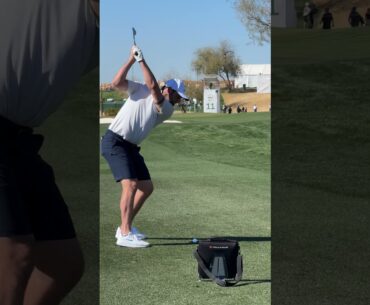 Scottie Scheffler throwing darts in the desert. #TaylorMade #shorts