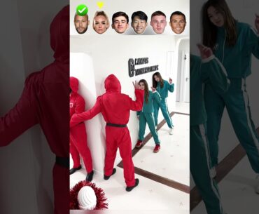 Neymar VS Lehmann VS Gavi VS Son VS Palmer VS Ronaldo | Squid Game Challenge