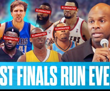 The Greatest NBA Finals run EVER doesn't belong to MJ, Kobe or Lebron... It Belong to Dirk