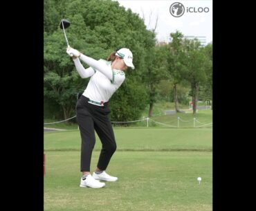 short backswing is no problem!  by Hinako Shibuno