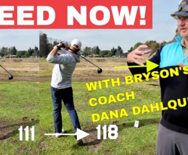 BRYSON'S COACH Reveals your STRAIGHT SPEED TRANSFORMATION BLUEPRINT #golf