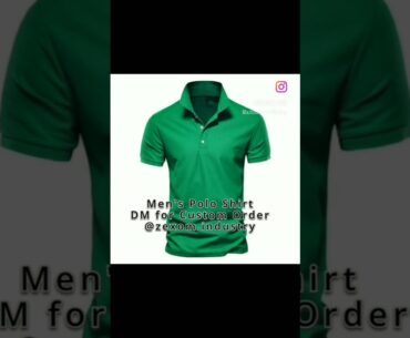 Clothing Manufacturer from Pakistan - Mens Polo T Shirts #shorts #clothingmanufacturer