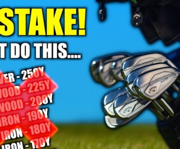 In The Golf Bag Mistake - You Are Getting Your Golf Clubs ALL WRONG!!