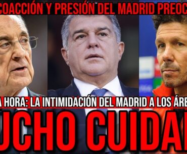 🚨💥 ¡CUIDADO BARÇA Y ATLETI! EL REAL MADRID Y FLORENTINO INTIMIDAN A LOS ÁRBITROS | ÚLTIMA HORA