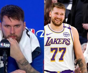 Luka Doncic statement after trade to Lakers "I thought I’d spend my career here"