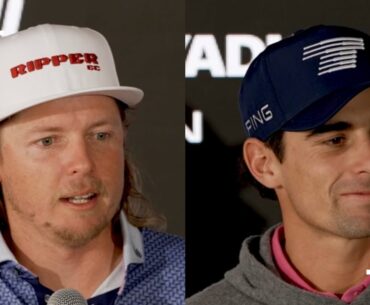 Cam Smith and Joaquin Niemann ANALYZE the COMPETITION before the START of Liv Golf