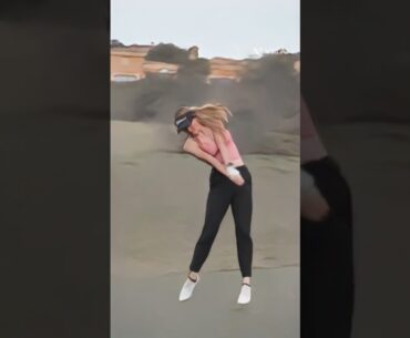 Golf girl in stocking Grace Charis #golf #golfswing #golfer #motivation #golfgirl #golfing #golflife
