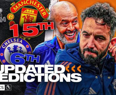 PREDICTING THE FINAL PREMIER LEAGUE TABLE!