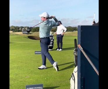 Slow Motion Robert MacIntyre Golf Swing Driver Front on Carnoustie 2024 #golf