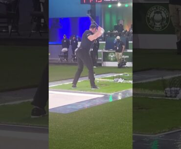 Justin Rose. Old man strength. #TGL
