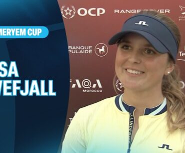 Kajsa Arwefjall opens with bogey-free 68 (-5) | Lalla Meryem Cup