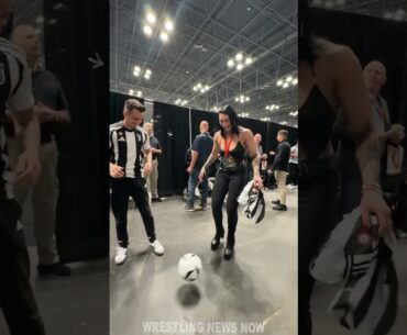 Rhea Ripley Shows Off Her Soccer Skills - WWE News #wwe #rhearipley #wrestlingnewsnow #wwenews