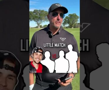 Mickelson, @justinbieber and @GrantHorvatGolfs  🤔 🍿
