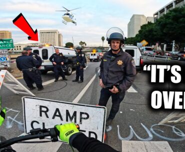 RIDING IN THE AFTERMATH OF LA PROTESTS, HERE'S WHAT HAPPENED..
