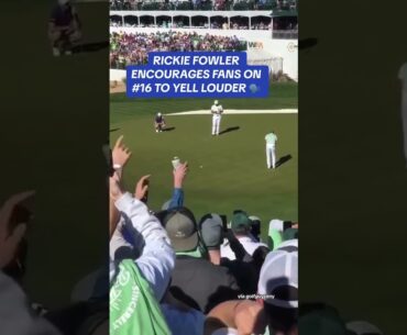 Rickie Fowler is a man of the people 👏