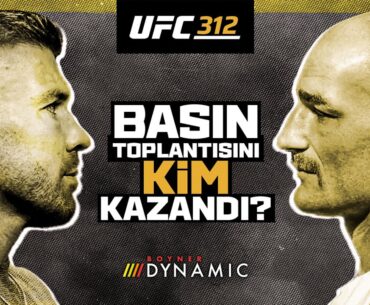STRICKLAND'TEN KHAMZAT'A AĞIR SÖZLER! DDP İSTİFİNİ BOZMADI | UFC 312 Basın Toplantısı