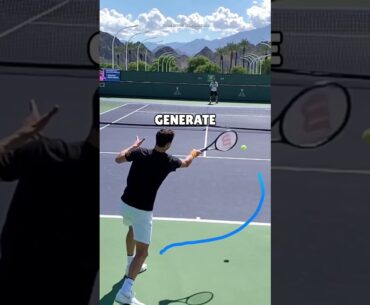 The KEY🔑 To Hit With Effortless POWER💥 | Video credit: @zenracquets