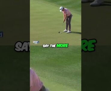 Tom Kim's AMAZING Birdie Putt! WM Phoenix Open🔥#shorts #golf @PGATOUR​