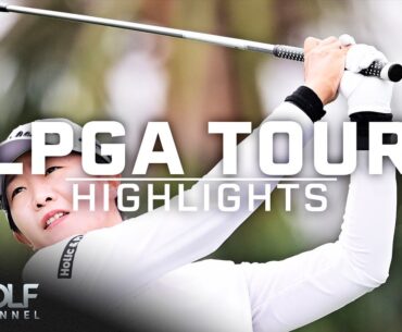 LPGA Tour Highlights: Founders Cup, Round 2 | Golf Channel