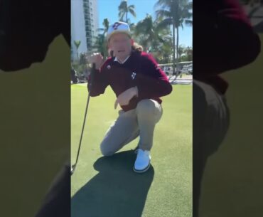 You better believe Cam Smith likes Creed 🔊 #golf #livgolf
