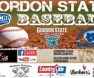 Gordon State College Baseball vs. Cleveland State Community College