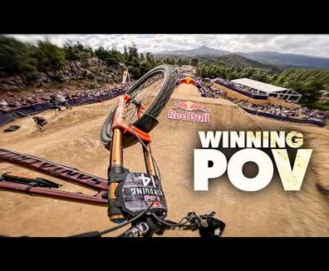 MIND-BLOWING WINNING POV from Jackson Goldstone 🏆 | Red Bull Hardline Tasmania