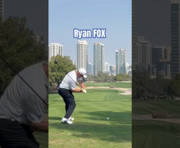 Ryan Fox’s Power Fade 🏌️Dubai Desert Classic #golf #golfswing