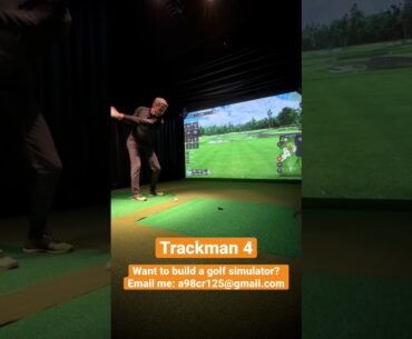 Trackman Golf Simulator - Are the Ball Physics Any Good? (TRACKMAN 4)