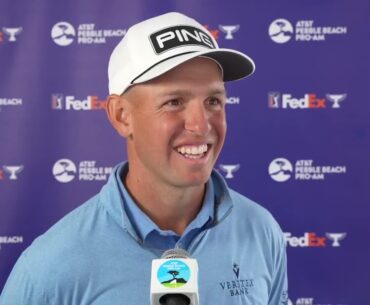 Sam Stevens Discusses 2025 AT&T Pebble Beach Pro Am | PGA Tour Thursday Flash