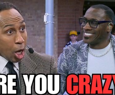 Stephen A Smith Goes Off on Shannon Sharpe over LeBron's 42 Point Game vs Warriors