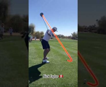 2025 PGA Champion Nick Taylor Awesome Swing Motion & Slow Motion