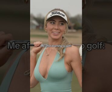 Before and after golf