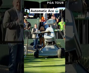 Hole-in-one from a ROBOT 🤖