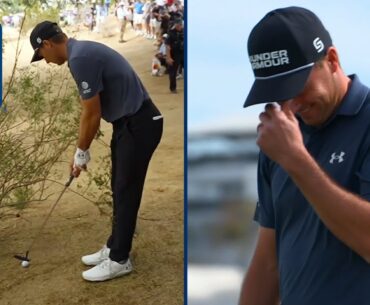 LEGENDARY Jordan Spieth par save at WM Phoenix Open