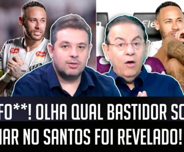 QUE FO**! "Cara, FOI REVELADO HOJE que o Neymar PEDIU ao Santos para..." SAIBA TUDO!
