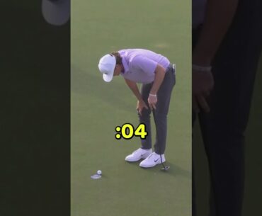 HOW did this putt not drop?
