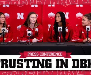 Nebraska Volleyball Player Press Conference After Introduction Of Dani Busboom Kelly