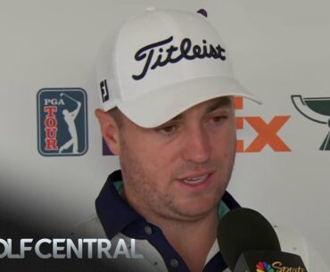 Justin Thomas reflects on Round 1 performance at WM Phoenix Open | Golf Central | Golf Channel
