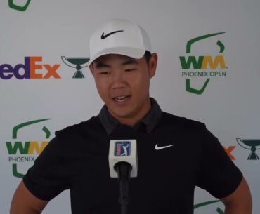 Tom Kim Discusses 2025 Waste Management Phoenix Open | PGA Tour Friday Flash Interview