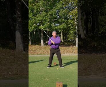 SHORT - Make the Ball the Moving Target - John Hughes Golf #golf #golflessons #golfinstruction