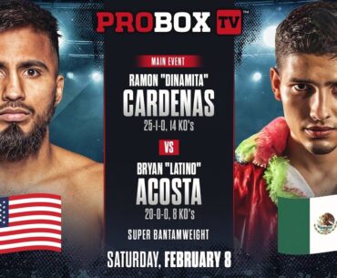 🔴   LIVE! Super Bantamweight MAIN EVENT & Lightweight Co-Main | ProBox TV Presents #boxing