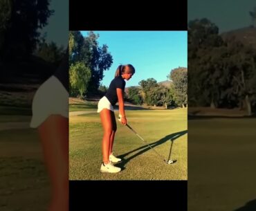 Popular golf swing.  #improveyourgolf #golfswing #golf #golfskill #golftechnique #tigerwoods
