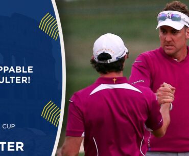 Ian Poulter Makes FIVE Consecutive Birdies To Win | 2012 Ryder Cup