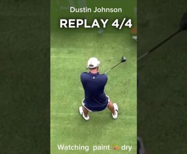 Dustin Johnson Golf Swing from ABOVE what do you see?!?