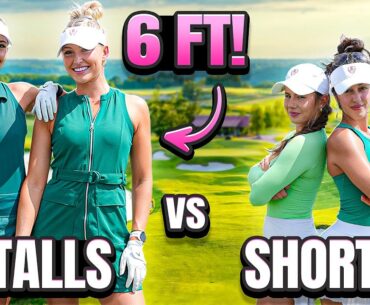 Tall Girls vs Short | $500 Match & First-Ever Hole Out!