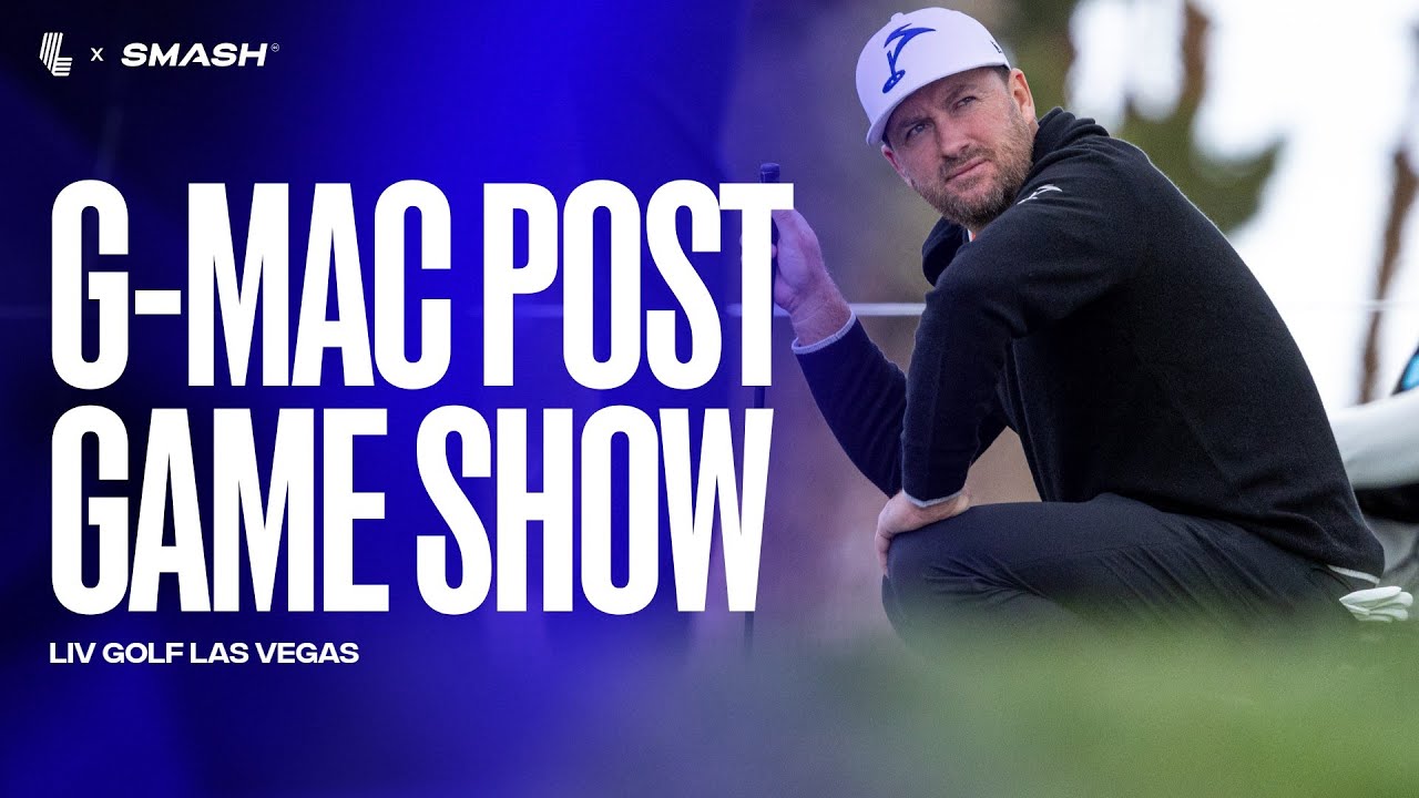 Graeme Mcdowell post game show in Vegas! Graeme Mcdowell post game show in Vegas!