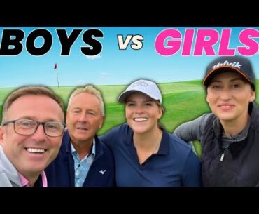 Golf Girls Take on the Boys for BIG Money